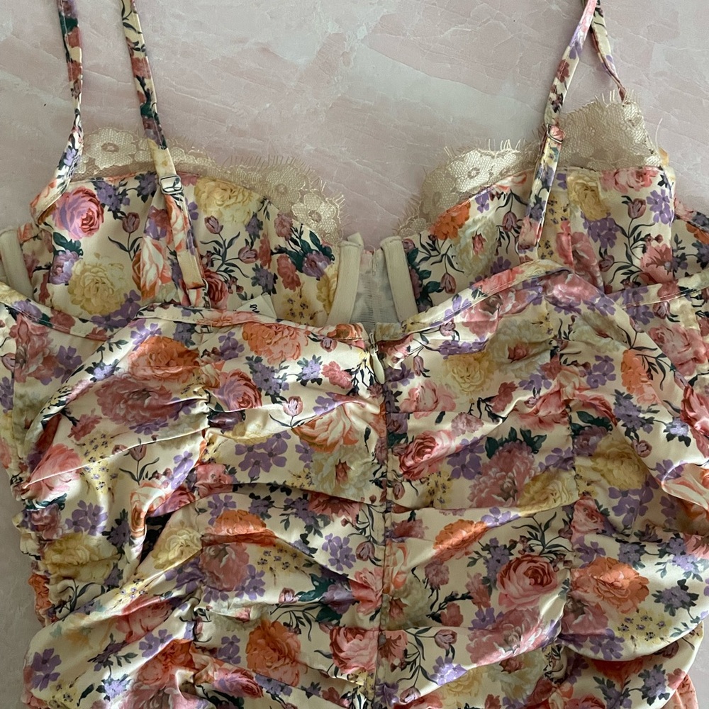 For Love & Lemons Gardenia Dress Size L - Picture 4 of 7